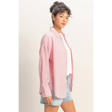 Load image into Gallery viewer, The Mason Stripe Button-Up Shirt (2 Colors)
