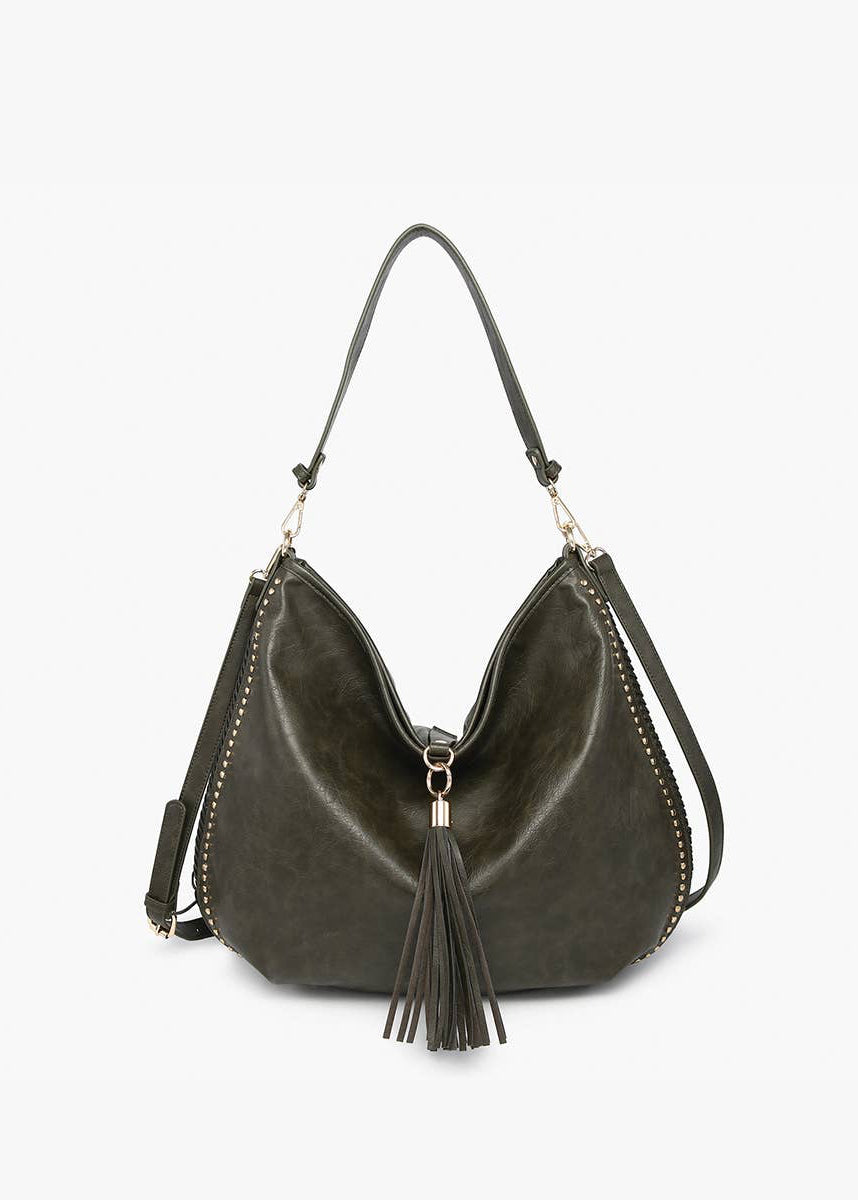 Demi Distressed Slouchy Hobo (2 Colors)