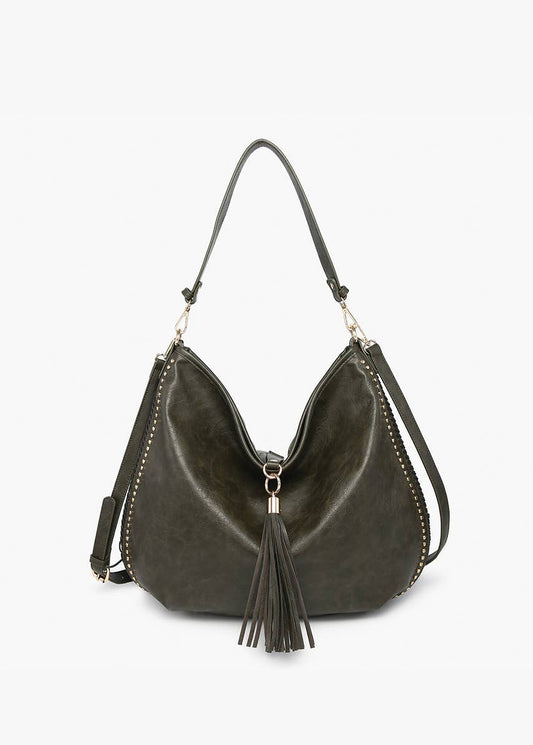 Demi Distressed Slouchy Hobo (2 Colors)