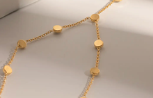 Load image into Gallery viewer, 14K Lariat Stud Y Necklace
