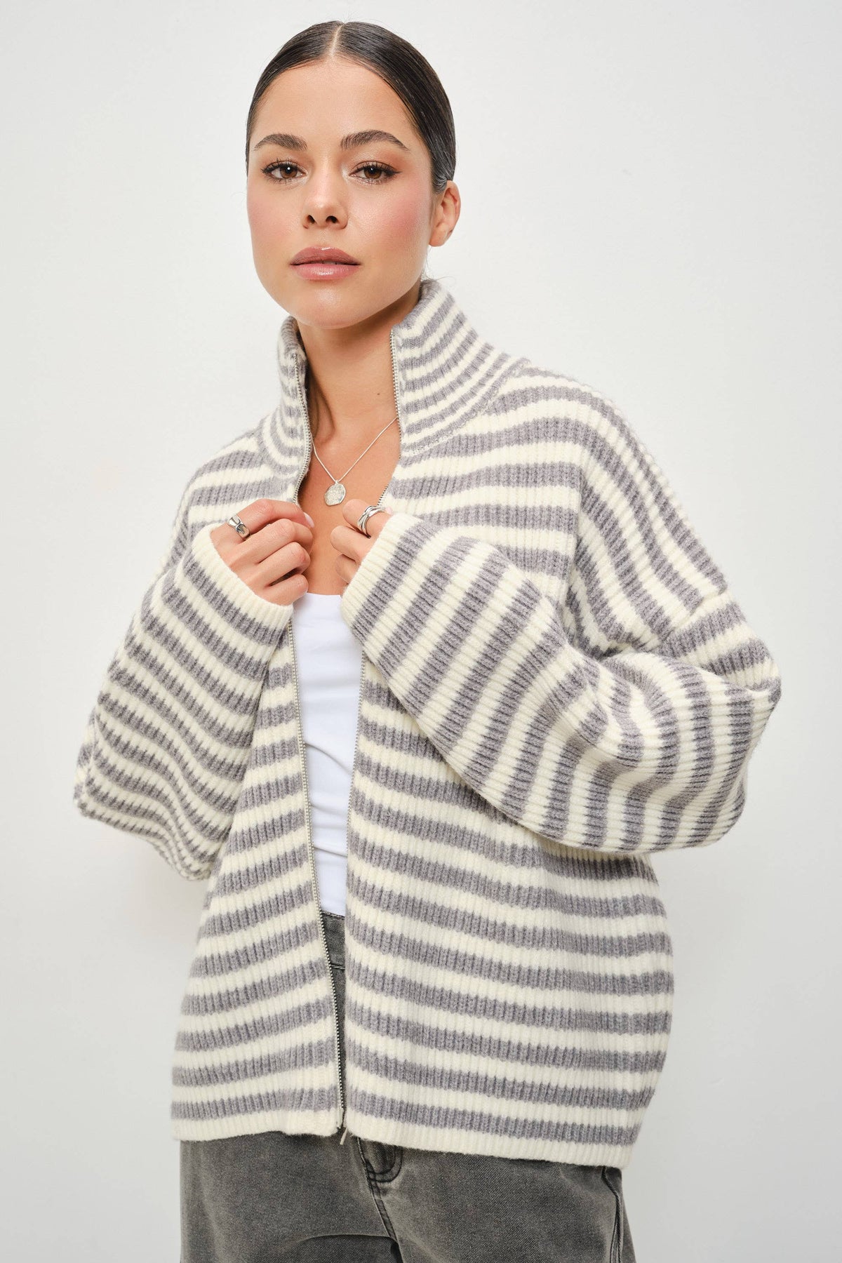 Zane Sweater Knit Jacket