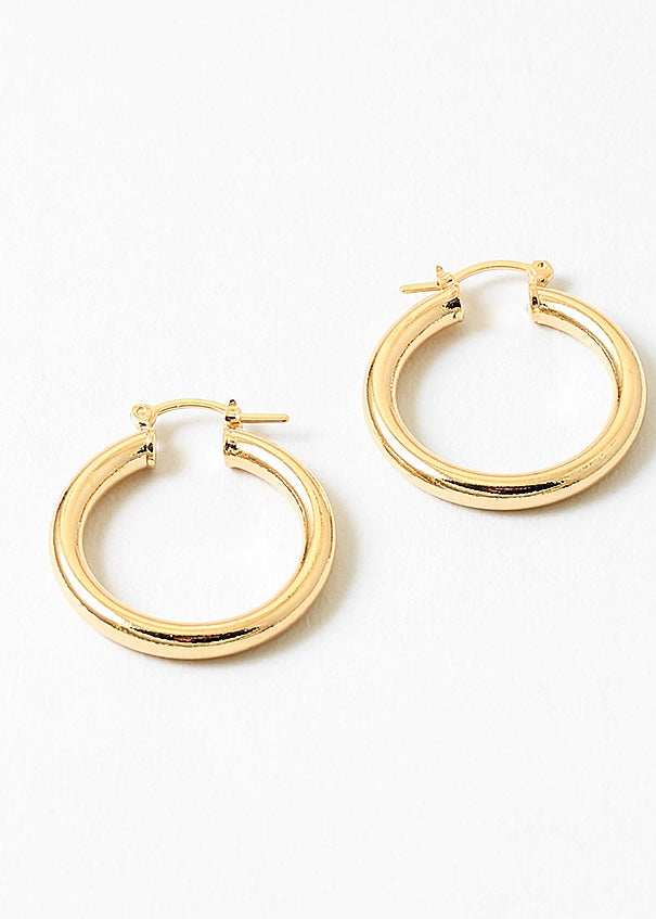 18K Gold Filled Hoop