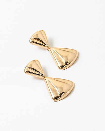 Sienna Sculpted Drop Earrings