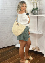 Load image into Gallery viewer, Gauze Waist Drawstring Shorts
