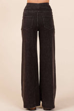 Load image into Gallery viewer, Roe Washed Denim Wide Leg Pant

