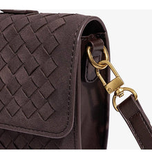 Load image into Gallery viewer, Vintage Woven Suede Handbag

