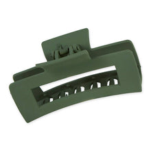 Load image into Gallery viewer, Large Matte Hair Claw - Green
