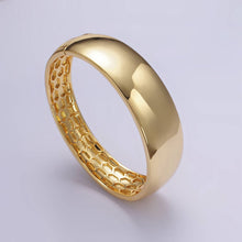Load image into Gallery viewer, 24k Gold Filled Minimalist Cuff Bangle Bracelet | WA-2517
