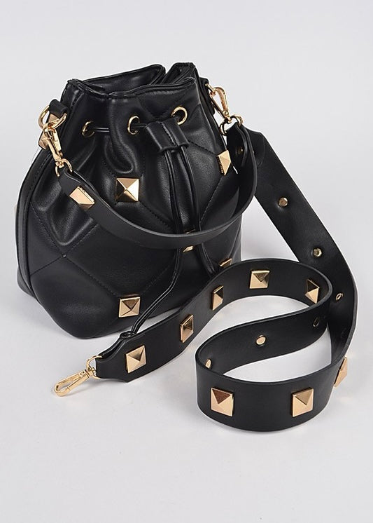 Stud Bucket Bag