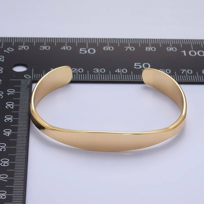 24K Gold Filled Minimalist Band Cuff