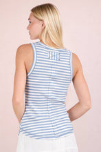 Load image into Gallery viewer, Seaside Henley Stripe Tank Top
