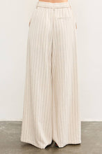 Load image into Gallery viewer, Striped Wide Leg Vest/Pant Set
