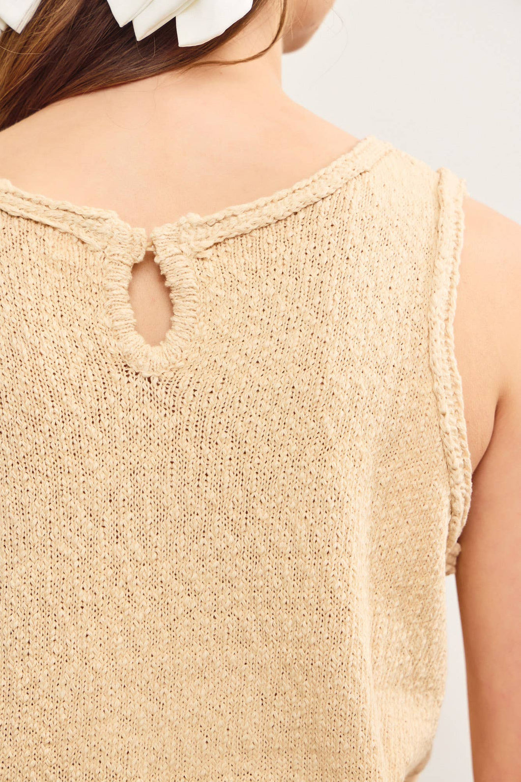Kris Sweater Tank Top
