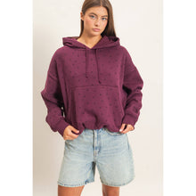 Load image into Gallery viewer, Star Print Bubble Hoodie
