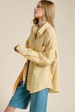 Load image into Gallery viewer, Paige Gingham Button Down Shirt (2 Colors)
