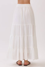 Load image into Gallery viewer, Coconut Tiered Maxi Skirt
