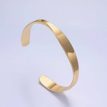 Load image into Gallery viewer, Minimalist 24K Gold Filled Band Cuff Bracelet
