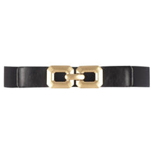 Load image into Gallery viewer, DOUBLE RECTANGLE BUCKLE ELASTIC BELT

