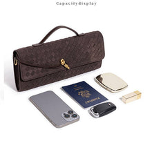 Load image into Gallery viewer, Vintage Woven Suede Handbag

