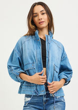 Load image into Gallery viewer, Amara Cargo Pocket Denim Jacket
