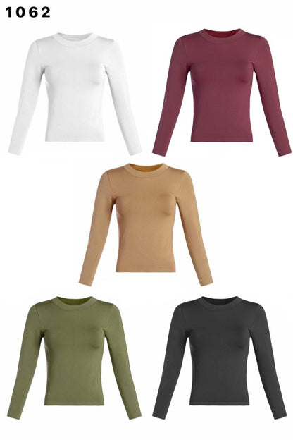 Everyday Seamless Long Sleeve Shirt (5 Colors)
