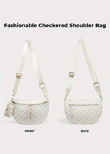 Load image into Gallery viewer, Boardwalk Checkered Crossbody Bag
