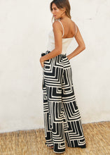 Load image into Gallery viewer, Wren Abstract Print Wide Leg
