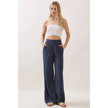 Load image into Gallery viewer, Ocean Beach Gauze Wide Leg Pant
