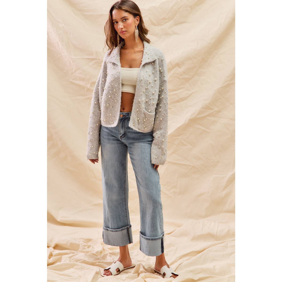 The Estelle Pearl Cardigan