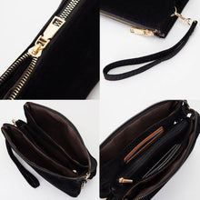 Load image into Gallery viewer, Plain Faux Suede Crossbody Clutch Bag (2Colors)
