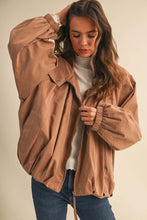 Load image into Gallery viewer, Delphine Light Weight Bubble Hem Jacket

