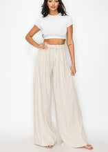 Load image into Gallery viewer, Ortley Linen Wide Leg Pant
