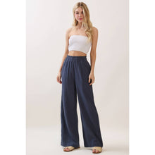 Load image into Gallery viewer, Ocean Beach Gauze Wide Leg Pant
