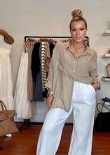 Load image into Gallery viewer, Reba Oversized Button Front Shirt
