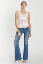Load image into Gallery viewer, Striped Ribbed Tank Top
