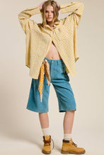 Load image into Gallery viewer, Paige Gingham Button Down Shirt (2 Colors)
