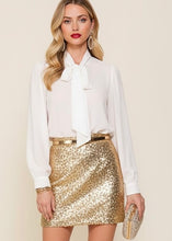 Load image into Gallery viewer, The Manhattan Tie Blouse
