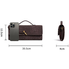 Load image into Gallery viewer, Vintage Woven Suede Handbag
