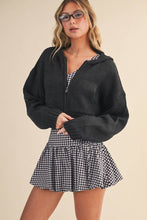 Load image into Gallery viewer, The Briar Zip Up Hoodie Sweater
