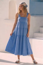 Load image into Gallery viewer, Rowan Tiered Flare Midi Dress
