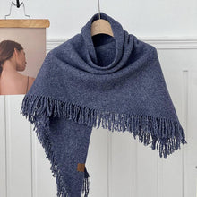 Load image into Gallery viewer, The Fringe Affair Knit Shawl (5 Colors)
