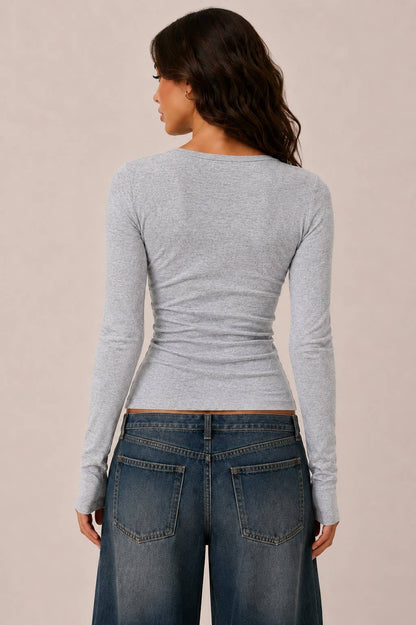 The Haven Henley Long Sleeve (3 Colors)