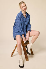 Load image into Gallery viewer, Rori Gingham Button Down Shirt
