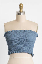 Load image into Gallery viewer, Ruffle Smocked Bandeau
