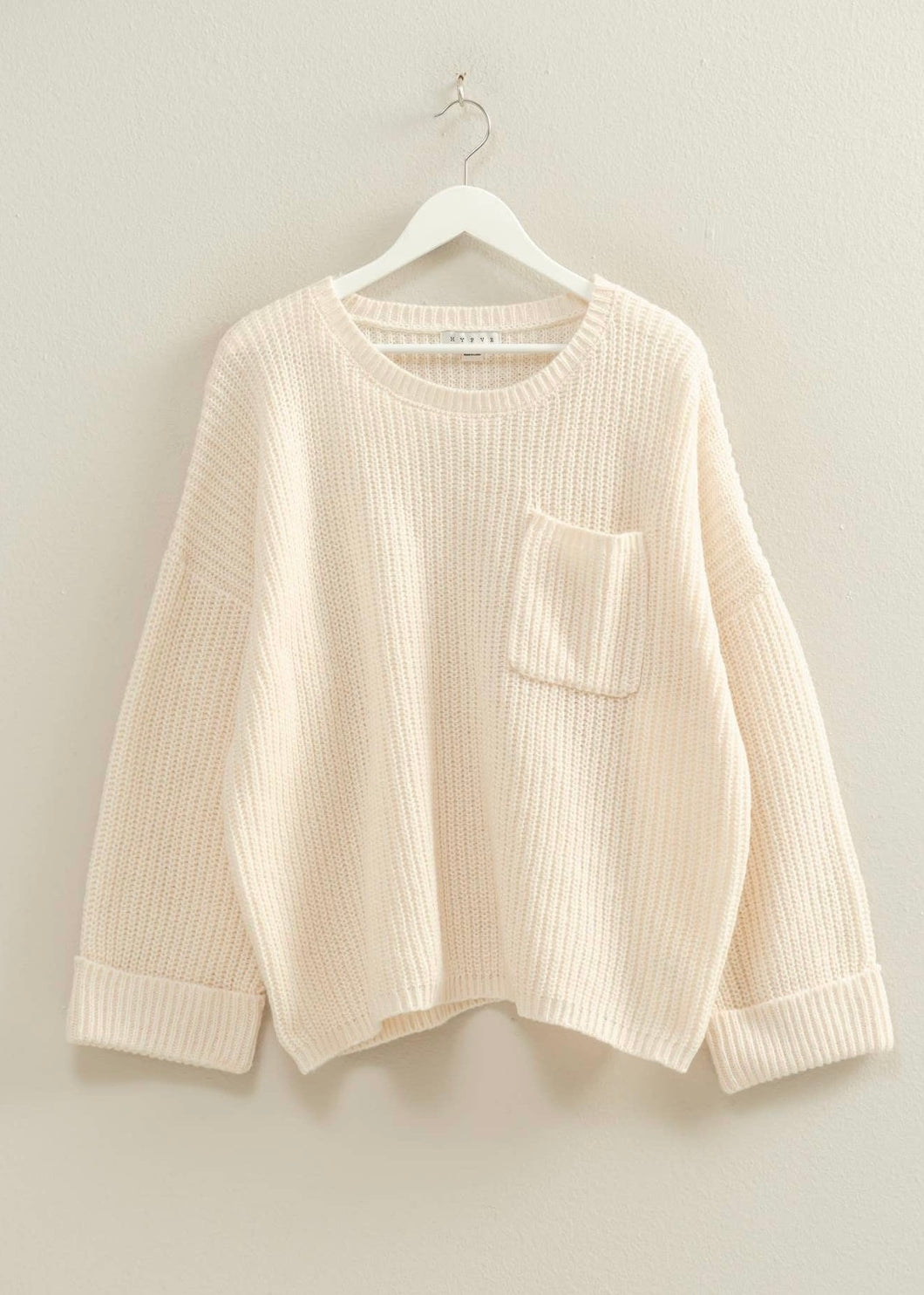 The Cozy Oversized Knit Sweater
