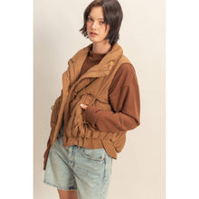 Load image into Gallery viewer, The Ridge High Quilted Puffer Vest (4 Colors)
