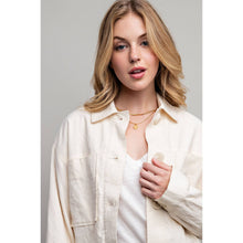 Load image into Gallery viewer, Linen Crop Jacket
