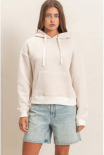 Load image into Gallery viewer, Striped French Terry Hoodie
