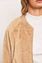 Load image into Gallery viewer, Vera Faux Fur Bomber Jacket
