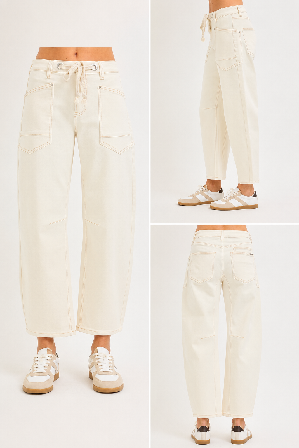 The Hudson Slouchy Slim Barrel Jean